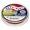 Beading wire, Accu-Flex&reg; 1pkg1, nylon and stainless steel, brick red, 49 strand, 0.014-inch diameter, 30-foot spool. image number 0