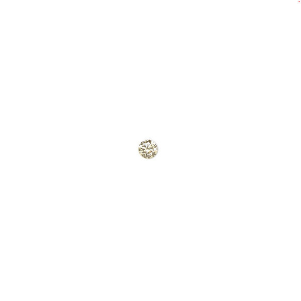 Gem, cubic zirconia, topaz gold, 1.5mm faceted round, Mohs hardness 8-1/2. Sold per pkg of 10. image number 0