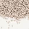Seed bead, Preciosa Ornela Czech glass, 1pkg500g, 2.0-2.2mm rocaille, opaque matte terra dyed taupe rose chalkwhite (06473) image number 0