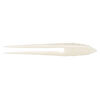 Hair stick, bone (bleached), pkg/1, 6 to 6-1/2 inches with leaf. image number 0