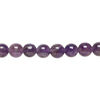 Amethyst 1pkg1, round bead natural, 15 inch 6-7mm image number 0