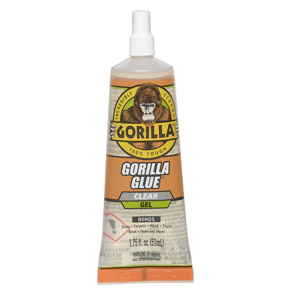 Adhesive 1pkg1.75floz, GORILLA&reg; Glue Gel, clear image number 0
