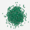 Seed bead, Dyna-Mites&trade;, glass, 1pkg40g, #11 2-cut hex, opaque pine green (774 11/0 2CUT) image number 1