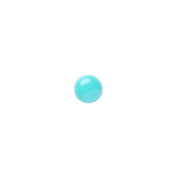 Sleeping beauty turquoise 1pkg2, calibrated round cab 6mm image number 0
