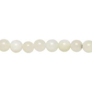Sea green new "jade" 1pkg1, round bead natural, 15.5-16 inch 6mm