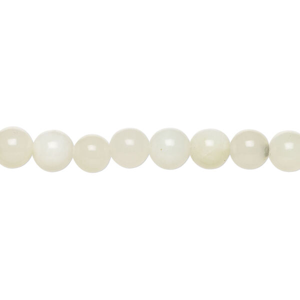 Sea green new "jade" 1pkg1, round bead natural, 15.5-16 inch 6mm image number 0