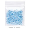 Bag, Tite-Lip™, oxo-biodegradable plastic, clear, 2-inch top zip. Sold per pkg of 1,000. image number 0