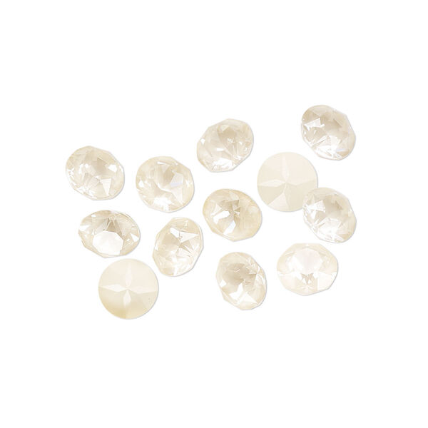 Chaton 12pk crystal linen ignite, Crystal Passions® 6.14-6.32mm round SS29 1088 image number 0