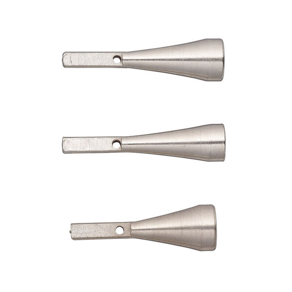Mandrel, Artistic Wire® CONETASTIC™, Beadalon®, steel, 25x14mm / 30x13mm / 31x11.5mm inverted cone. Sold per 3-piece set. image number 0