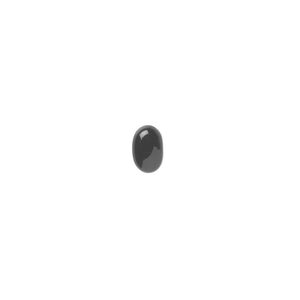 Black onyx 1pkg16, calibrated oval cab 6x4mm