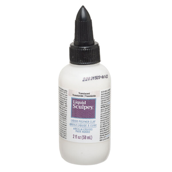 Liquid polymer clay, Liquid Sculpey®, pkg/2 fluid ounces, translucent clear. image number 0
