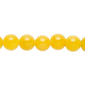 Quartz 1pkg1, round bead 15 inch 7-9mm