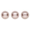 Pearl 1pkg100 vintage rose, Swarovski&reg;, 12mm half-drilled round 5818 image number 0