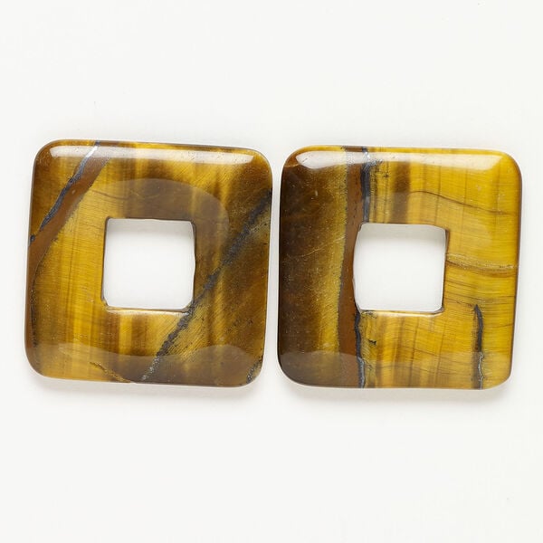 Tigereye 1pkg2, square donut focal natural, 35mm image number 0