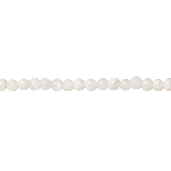 Rainbow moonstone 1pkg1, hand-cut round bead natural, 14 inch 2-3mm image number 0
