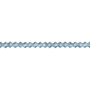 Bead 1pkg1440 Malibu blue, Preciosa Czech crystal, 3mm bicone