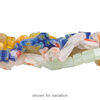 Bead mix, glass / millefiori glass / cat's eye glass, mixed colors, small chip. Sold per pkg of (5) 34-inch strands. image number 3