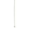 Head pin 1pkg10 sterling silver, 3 inch / 2mm ball tip, 21 gauge image number 1