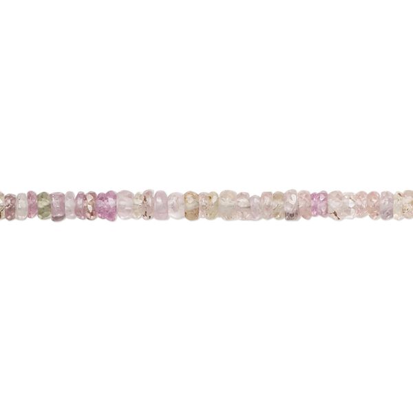 Multi-sapphire 1pkg1, hand-cut faceted rondelle bead 7 inch 3x1mm-4x2mm image number 0