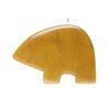 Moukaite jasper 1pkg1, top-drilled and half-drilled Zuni-style bear focal natural, 34x24mm-38x28mm image number 1