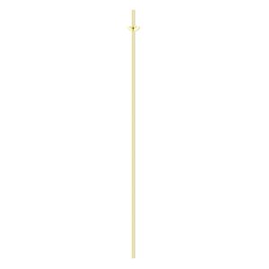 Head pin, 14Kt gold-filled, 24 gauge, 2 inches with cup and peg. Sold per pkg of 4.