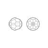 Bead 1pkg720 crystal urban grey, Swarovski&reg;, 4mm round 5000 image number 1