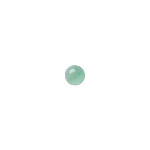 Green aventurine 1pkg16, calibrated round cab natural 6mm