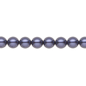Pearl 1pkg50 iris, Crystal Passions&reg; 6mm round 5810