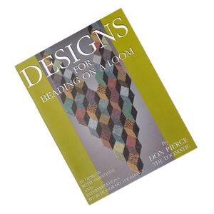 Book, "Designs for Beading on a Loom" by Don Pierce. Sold individually.