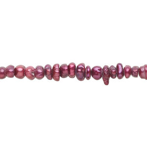 Freshwater pearl 1pkg1, seed, 15 inch elderberry 4x5mm-5x4mm cultured
