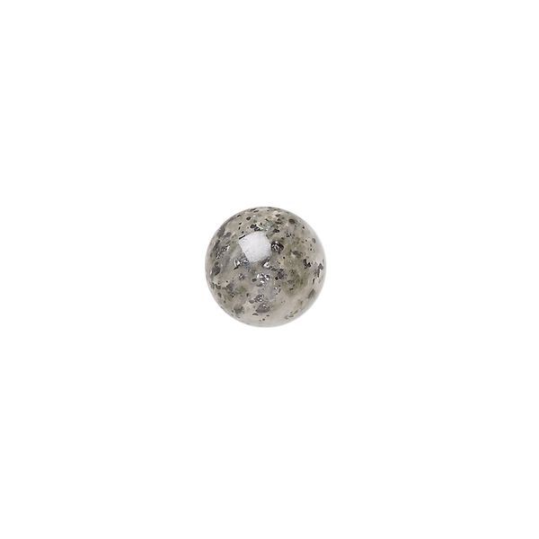 Black aventurine 1pkg1, hand-cut calibrated round cab natural 10mm image number 0