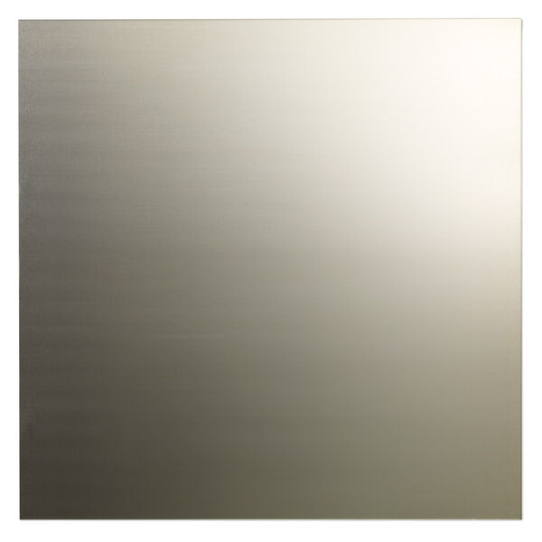 Sheet, copper / zinc / nickel, nickel silver, half-hard, 6x6-inch square, 32 gauge. Sold individually. image number 0