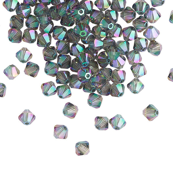 Bead 48pk crystal paradise shine 2X, Crystal Passions® 4mm bicone 5328 image number 0