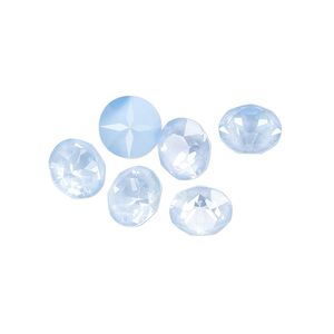 Chaton 6pk crystal sky ignite, Crystal Passions® 8.16-8.41mm round SS39 1088