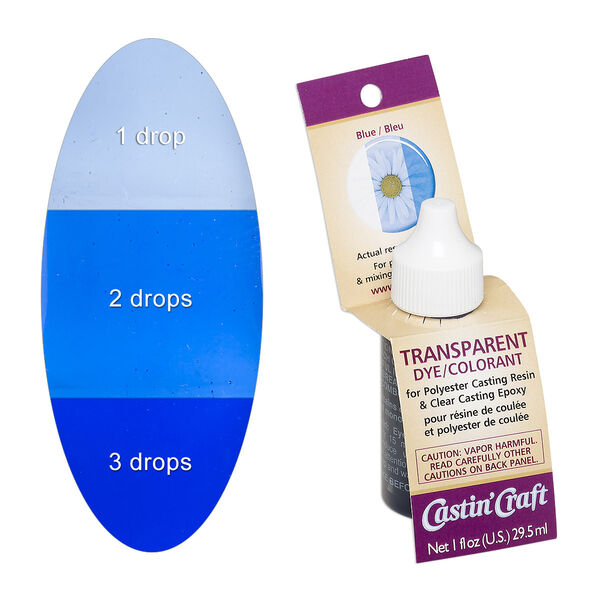 Dye, Castin' Craft®, blue. Sold per 1-fluid ounce bottle. image number 0