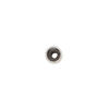 Bead, bone (dyed), black and beige, 35x6mm-35x8mm hand-cut hairpipe, Mohs hardness 2-1/2. Sold per pkg of 12. image number 1