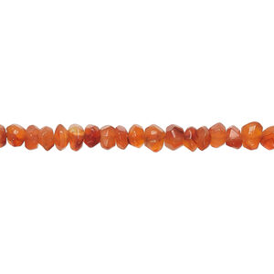 Carnelian 1pkg1, hand-cut tumbled faceted rondelle bead, 13 inch 4x2mm-5x4mm