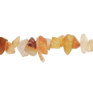 Red agate 1pkg1, chip bead 34 inch small to gigantic