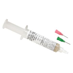 Solder paste, sterling silver with flux, hard flow. Sold per 0.5-troy ounce tube.