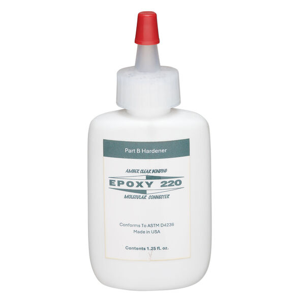 Adhesive, Epoxy 220 2pkg1.25oz, light amber, 2-part epoxy. image number 1