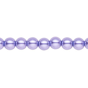 Pearl 1pk violet, Celestial Crystal&reg; 6mm round 15.5-16 inch