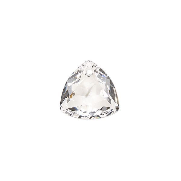 Drop 1pk crystal, Crystal Passions® 14.5mm pendant trilliant cut 6434 image number 0