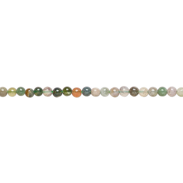 Bead, fancy jasper (natural), 2mm round, B grade, Mohs hardness 6-1/2 to 7. Sold per 15-1/2" to 16" strand. image number 0