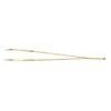 Tweezers 1pkg1, brass, 4-1/2 inches with curved tip image number 1