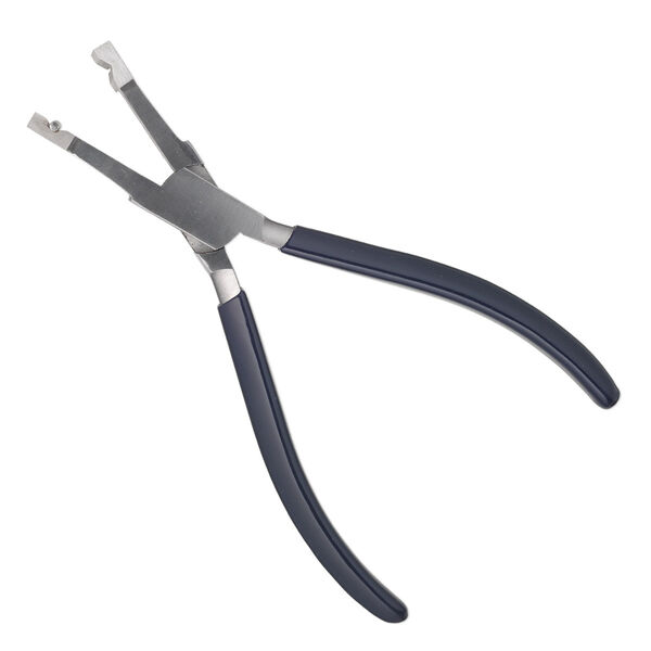 Pliers, EUROTOOL®, coil-cutting, stainless steel and rubber, 7 inches. Sold individually. image number 0
