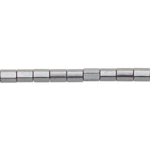 Hemalyke™ 1pkg1, hexagon tube bead 15.5-16 inch 5x4mm
