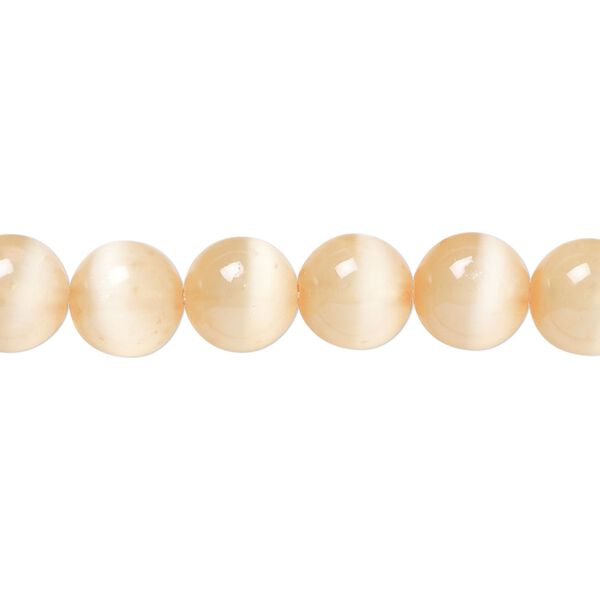 Selenite 1pkg1, round bead 15.5-16 inch 8mm image number 0