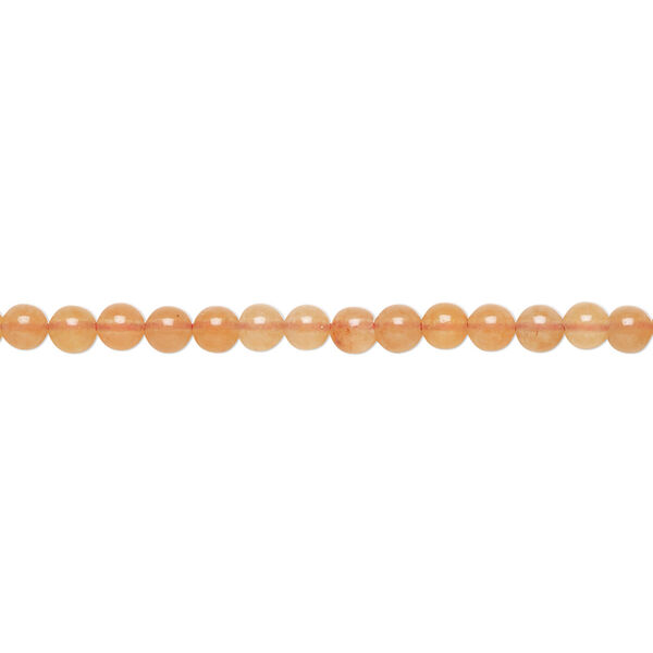 Bead 1pkg1 red aventurine, 3mm round B grade, 15.5-16 inch natural image number 0