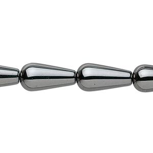 Hemalyke™ 1pkg1, teardrop bead 15.5-16 inch 16x8mm