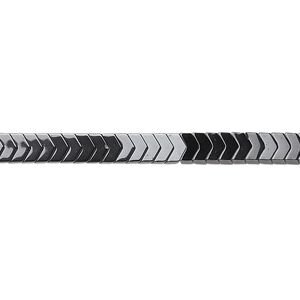 Hemalyke™ 1pkg1, chevron bead 15.5-16 inch 8.5x5.5mm